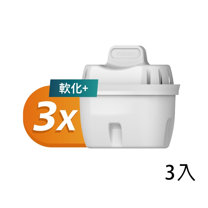 PHILIPS飛利浦 AWP230-超軟水濾心(三入)